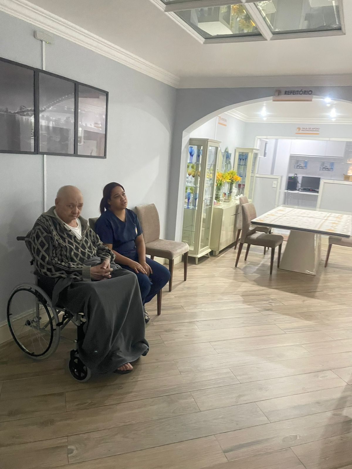 Ambiente interno de convivência e descanso